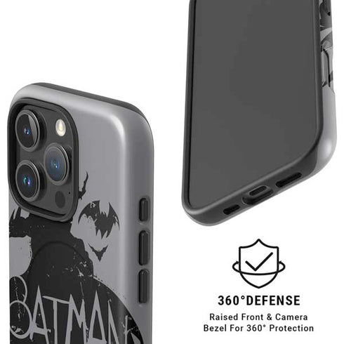 DC Comics Batman Silhouette Art iPhone 16 Pro Magsafe Impact Case